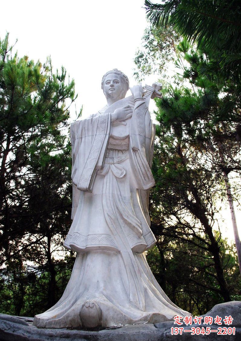 莆田传承古代高贵,纪念王昭君石雕