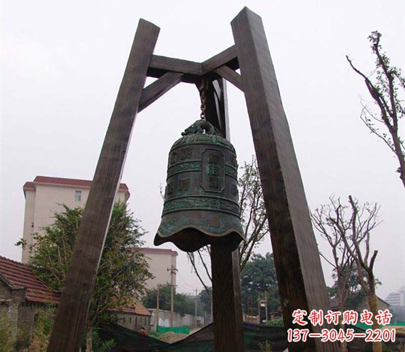 莆田大型铜钟雕塑——倍受关注的雕塑定制品