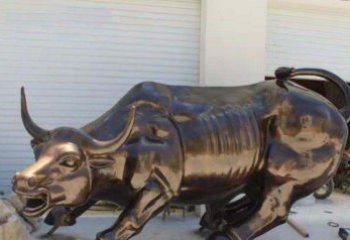 莆田广场华尔街铜牛动物铜雕-优质的动物铜雕定制