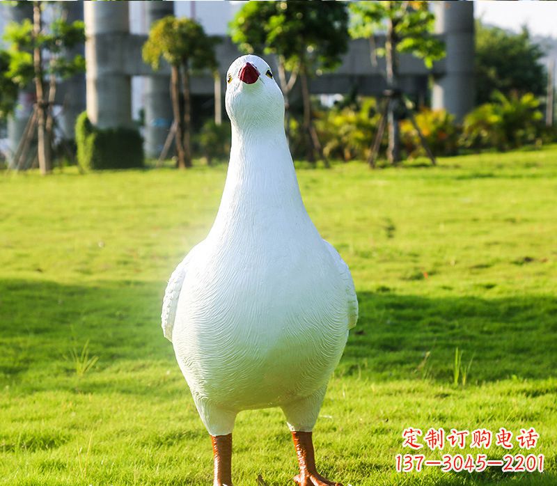 莆田中领雕塑:和平鸽雕塑