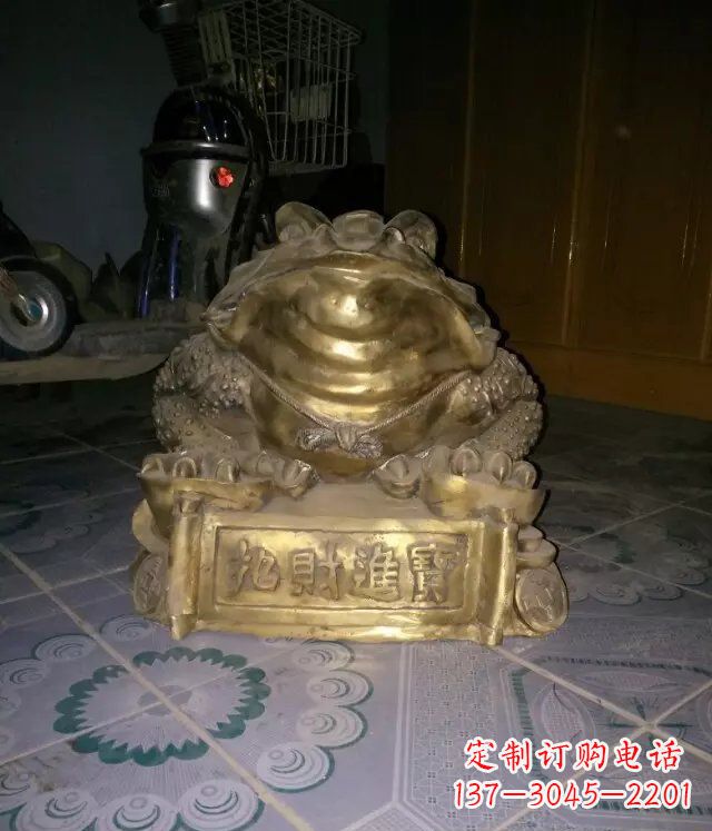 莆田精致细腻的动物铜雕塑