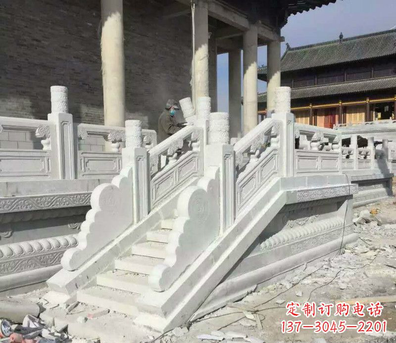 莆田大理石栏板石雕,精美绝伦,让建筑锦上添花