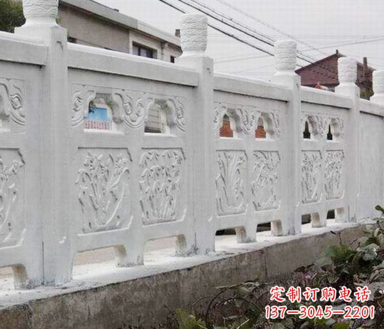 莆田优雅大理石栏板雕塑