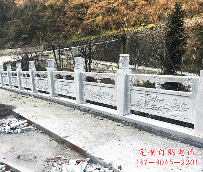 莆田精致石雕栏杆,让你的景区更加美丽