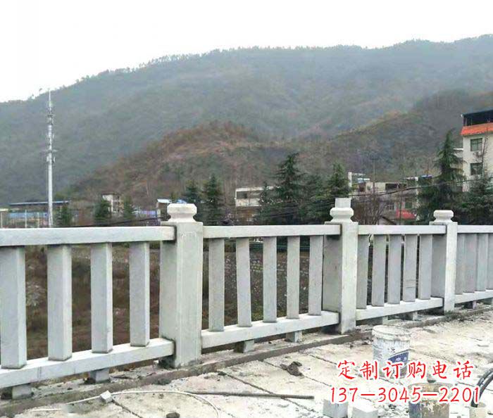 莆田精美大理石栏杆雕塑