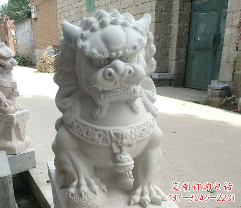 莆田南方石雕龙狮子——浓烈的中国风雕塑