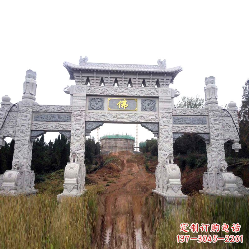 莆田景区入口石牌坊雕塑,为您塑造独一无二的精美雕塑