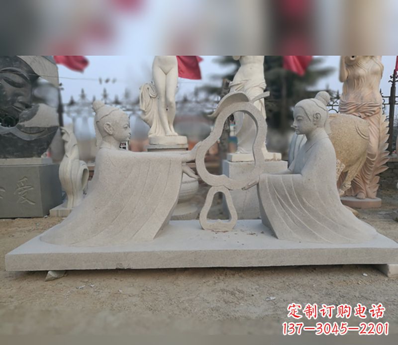 莆田选择传统工艺,重现古代大臣孔融的精致雕塑