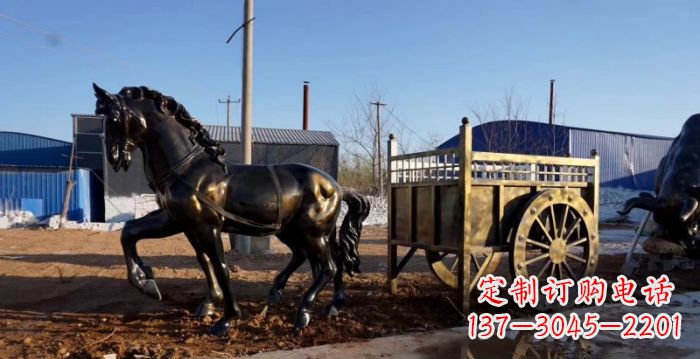 莆田华丽复古，名车贵族，精美马车雕塑