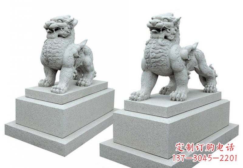 莆田中领雕塑,让你的宅邸安上财神的貔貅雕塑