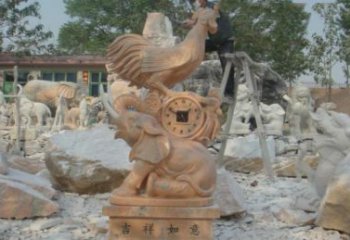 莆田精美的公鸡石雕，带您回到传统