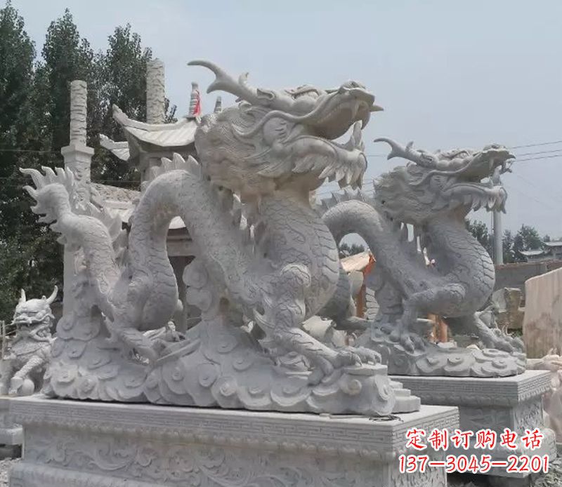 莆田高质量青石龙雕制作