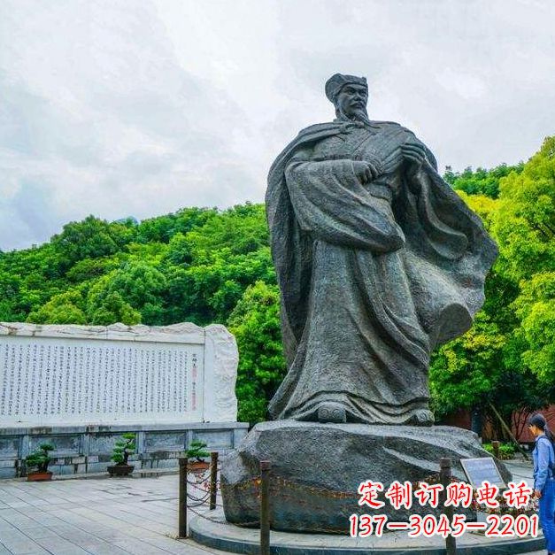 莆田汇聚历史荣光——中领雕塑诸葛亮雕塑