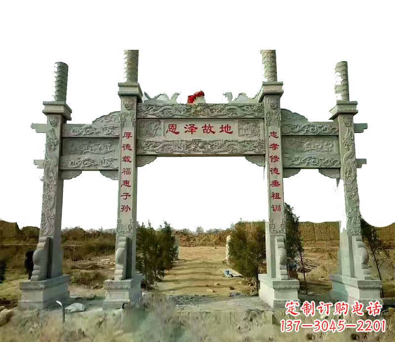 莆田石雕牌坊,艺术精美永恒