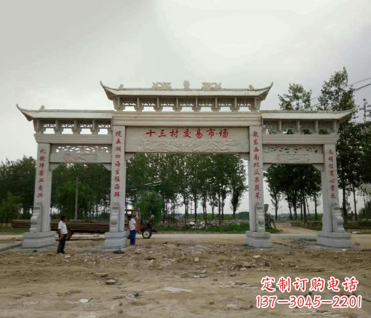 莆田精美石牌坊雕塑,令你惊艳无比