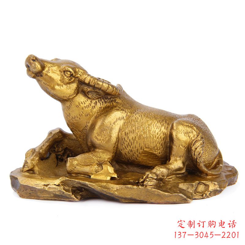 莆田优雅高贵的铸铜牛雕塑