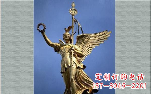 莆田优雅的胜利女神铜雕