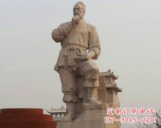 莆田重拾古代风采，中领雕塑打造高贵的鲁班雕塑