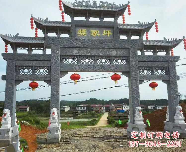 莆田石牌坊石雕