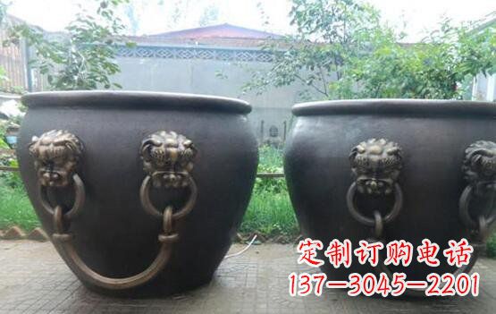莆田水缸寺庙景观铜雕