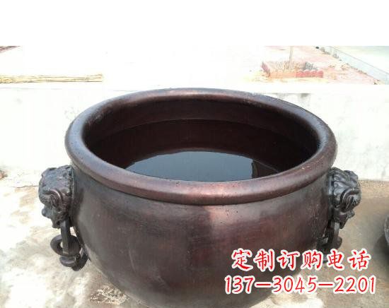 莆田水缸寺庙铜雕