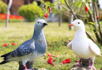 莆田秦皇岛和平鸽雕塑：表达和平与友谊的象征