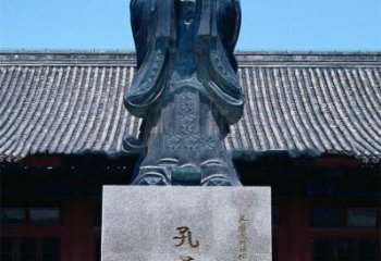 莆田传承古代文化——青铜孔子雕塑