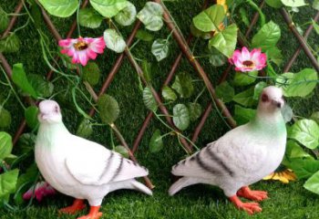 莆田传递和平的鸽子雕塑