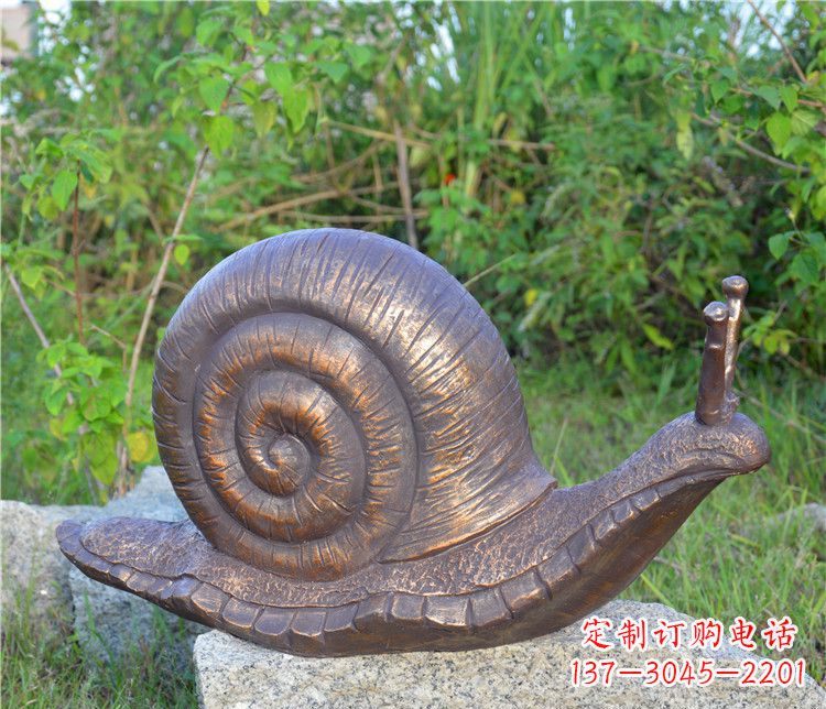莆田蜗牛铜雕塑