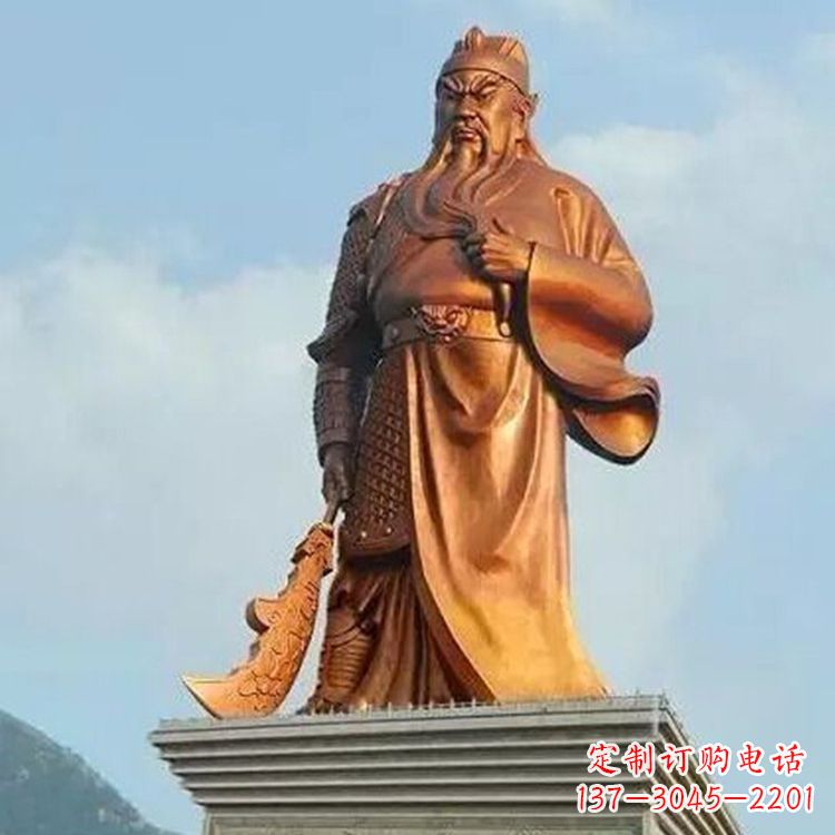 莆田武圣关公雕像