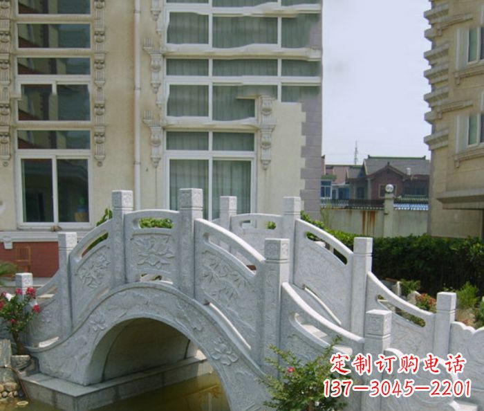 莆田小区景观大理石拱桥 (2)