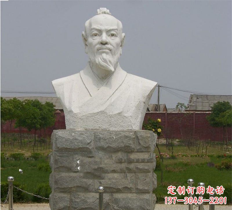 莆田校园大理石张衡雕塑