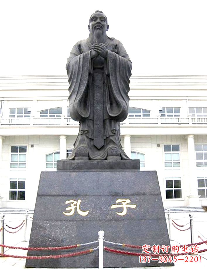 莆田校园孔子雕塑