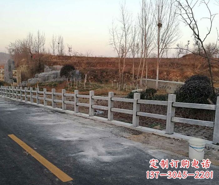 莆田园林景观大理石栏杆石雕 (2)