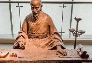 莆田祖冲之圆周率情景小品雕塑-中国古代数学家著名历史人物